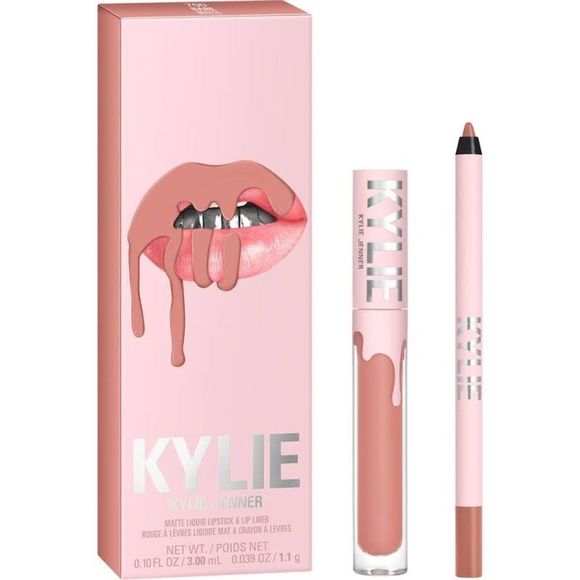 Kylie Cosmetics Other - NWT Kylie Cosmetics Bare Lip Kit Matte Liquid Lipstick and Lip Liner